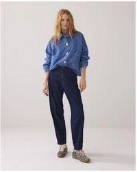 Summum - 4S2740-5153 490 Tapered Jeans Soft Fine Twill - Lyst