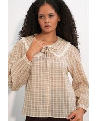 Bigdart - Plaid Viscose Poplin Shirt - Lyst