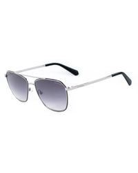 Guess - Black Metal Sunglasses - Lyst