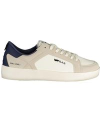 Gas - Witte Polyurethaan Sneakers Voor Mannen - Lyst