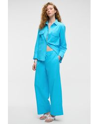 Grimelange - High Waist Wide Leg Trousers - Lyst