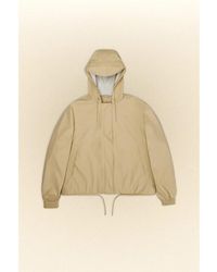 Rains - String W Jacket 18040 Sand - Lyst