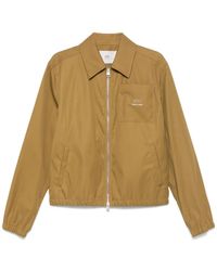 Ami Paris - Bomberjack Van Twill Met Logo-Opdruk - Lyst