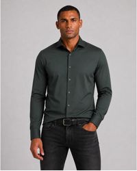 Pure - E41300-21750 436 Forest Plain Overhemd - Lyst