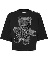 Philipp Plein - T-Shirt Ronde Hals Teddy - Lyst