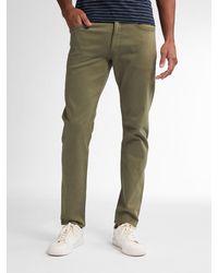 Petrol Industries - Russel Gekleurde Regular Tapered Fit Jeans Flamingobreeze - Lyst