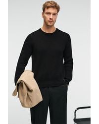 Grimelange - Crew Neck Ribbed Fine Knit Jumper - Lyst