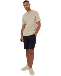 Threadbare - Textured Crew Neck Regular T-Shirt - Lyst