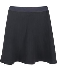 Sandro - Minirok Met Textuur En A-Lijn Model - Lyst