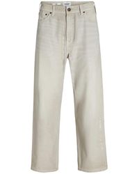 Jack & Jones - Jack And Jones -Chino's Met Wijde Pijpen Van Het Merk Alex (Maanstraal) - Lyst