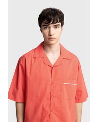 Giesto - Cotton Poplin Short Sleeve Shirt - Lyst