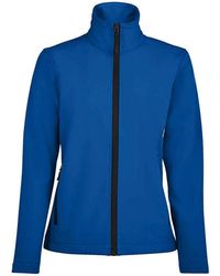 Sol's - Race Soft Shell Jas (Koningsblauw) - Lyst