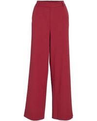 Vila - Vivarone Hw Wide Pant Noos - Lyst