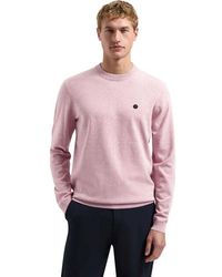 No Excess - Pullover Crew Neck Melange Light Mauve - Lyst