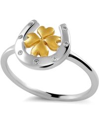 Orphelia - 'Signature' 925 Sterling Ring - Lyst
