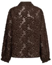 Red Button - Blouse Fringes - Lyst