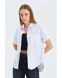 MixRay - Short Sleeve Shirt With Pockets - Lyst