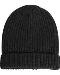 Dolce & Gabbana - Schwarze Kaschmir Strickmütze Herren Capello Hut - Lyst