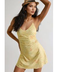 Hiccup - Floral Halter Neck Mini Dress - Lyst