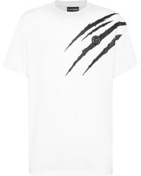 Philipp Plein - T-Shirt Ronde Hals Ss Scratch - Lyst
