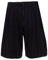 Comme des Garçons - Comme Des Garçons Homme Plus Wollen Shorts - Lyst