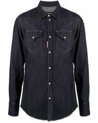 DSquared² - Hennep Western Denim Overhemd - Lyst