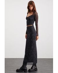Grimelange - High Waist Leopard Maxi Skirt - Lyst
