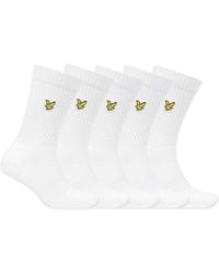 Lyle & Scott - 5 Pack Tube Socks - Lyst