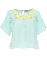 myMo - Blouse Munt - Lyst