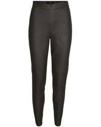 Vero Moda - Vmjanni Hw Pu Legging Color - Lyst