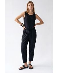 MixRay - Sleeveless Crepe Jumpsuit - Lyst