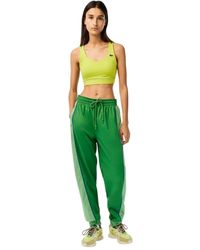 Lacoste - Elastische, Slim-Fit Trainingsbroek Met Kleurblokken Voor (Dragon) - Lyst