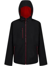 Regatta - Navigate 2 Layer Soft Shell Jas /Klassiek Rood) - Lyst
