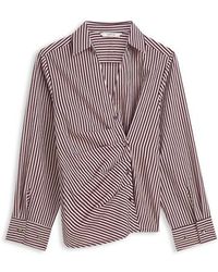 Summum - Blouse Two Tone Stripe Small Blouses 2S3532-12491 - Lyst