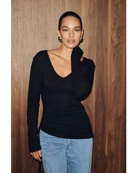 Grimelange - Eenvoudige Pull-Onblouse - Lyst