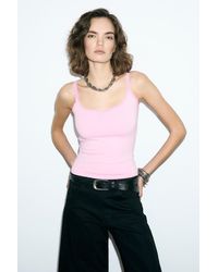 Grimelange - Fitted Sleeveless Tank Top - Lyst
