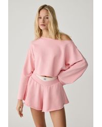 Grimelange - Crop Loose Crew Neck Sweatshirt - Lyst