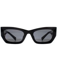 Miu Miu - Rectangle Dark Mu09Ws - Lyst