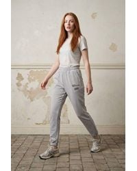 My Fashion - Mid-Waist Printed Cotton Lycra Joggers - Lyst