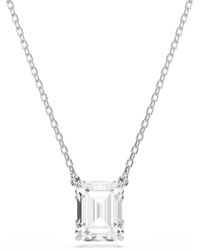 Swarovski - 'Stilla' Base Metal Necklace - Lyst