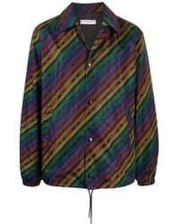 Givenchy - Rainbow Chain Nylon Jacket - Lyst
