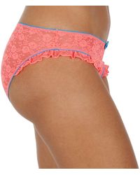 Tommy Hilfiger - Panties With Lace Design 1387903105 - Lyst