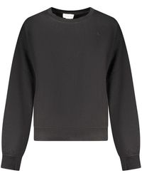 Calvin Klein - Zwarte Katoenen Sweatshirt - Lyst
