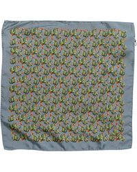 Dolce & Gabbana - Cactus Print Silk Pocket Square - Lyst