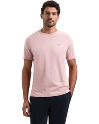 No Excess - T-Shirt Crewneck Solid Basic Light Mauve - Lyst