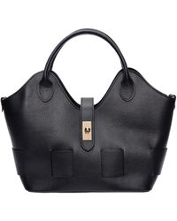 Roberta M - Rindsledertasche - Lyst