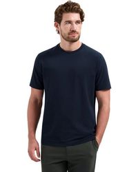 No Excess - T-Shirt Crewneck Solid Basic Stretc Night - Lyst