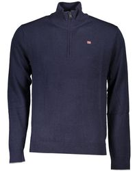 Napapijri - Half Zip Gebreide Trui - Lyst