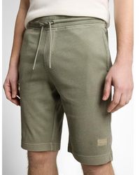 Tom Tailor - Garment Dyed Structure Sweat Short - Lyst
