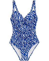 Regatta - Ladies Sakari Tummy Control Seeksucker One Piece Swimsuit (Brightest) - Lyst
